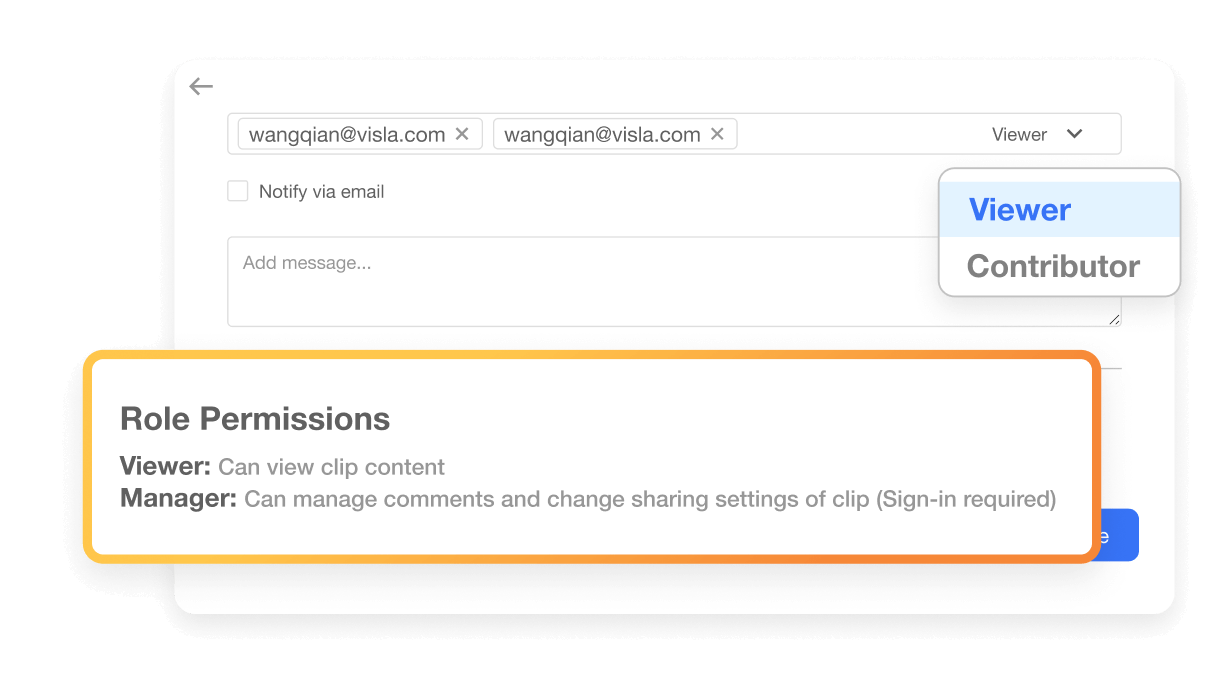 Manage role permissions